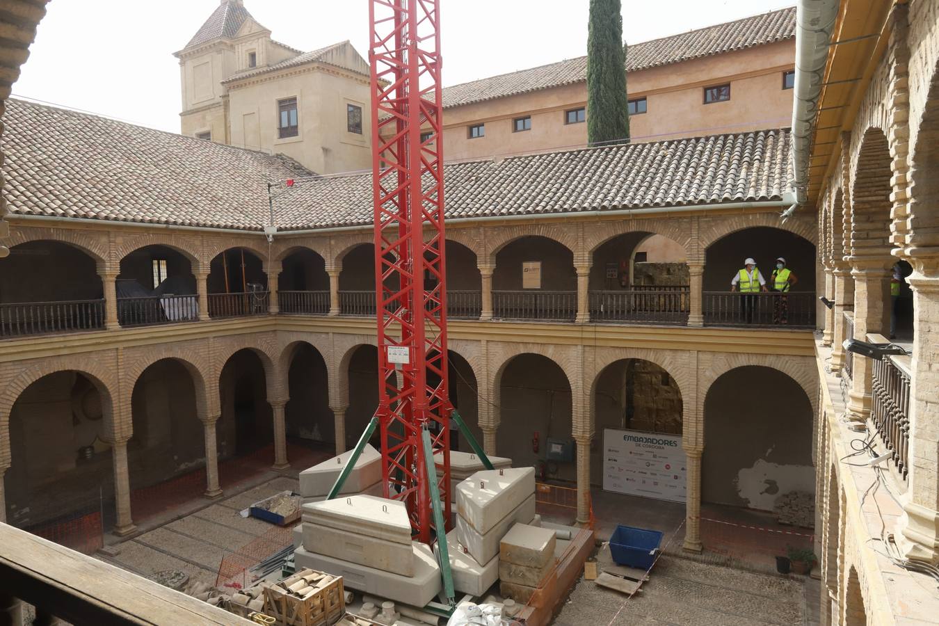 En imágenes, la segunda fase de mejora del Palacio de Congresos de Córdoba