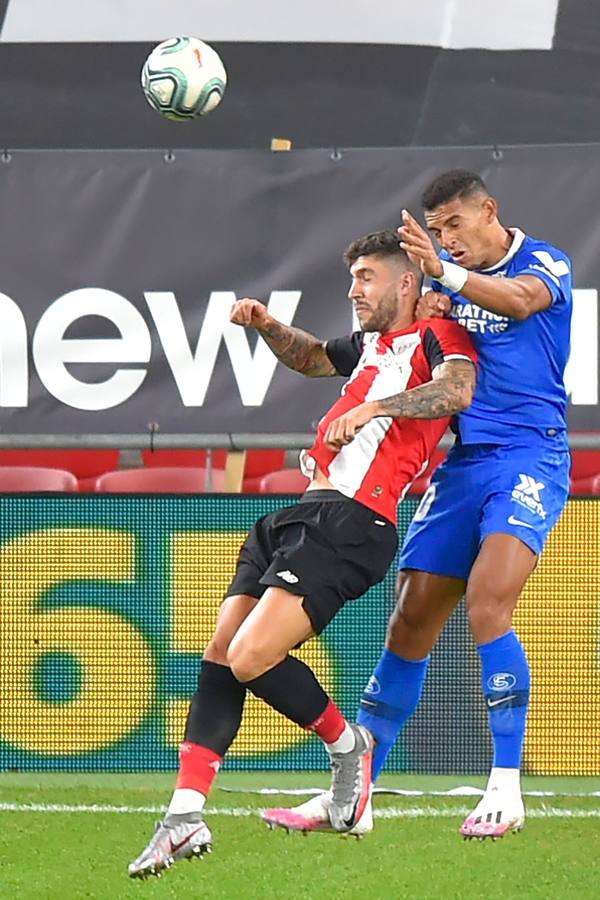 En imágenes, el encuentro entre el Athletic de Bilbao y el Sevilla F.C. en San Mamés