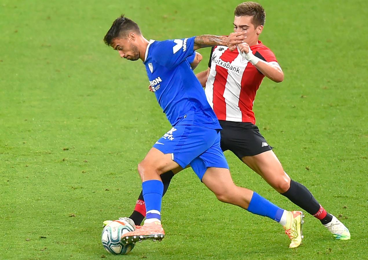 En imágenes, el encuentro entre el Athletic de Bilbao y el Sevilla F.C. en San Mamés