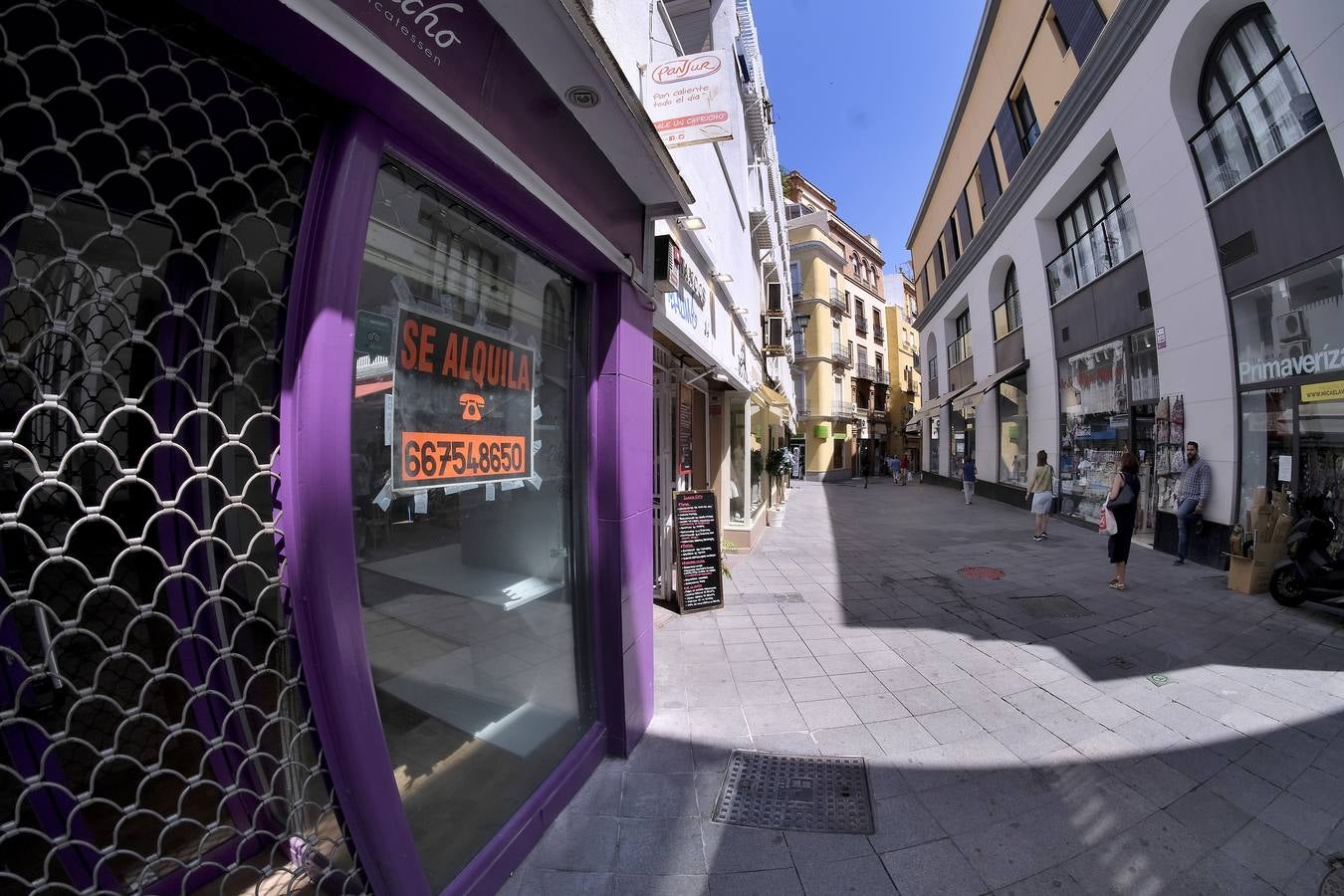 Numerosos negocios del centro de Sevilla echan el cierre