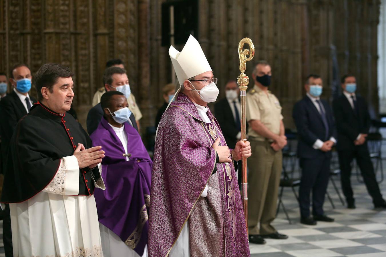 Misa funeral por las víctimas del Covid-19 en la catedral