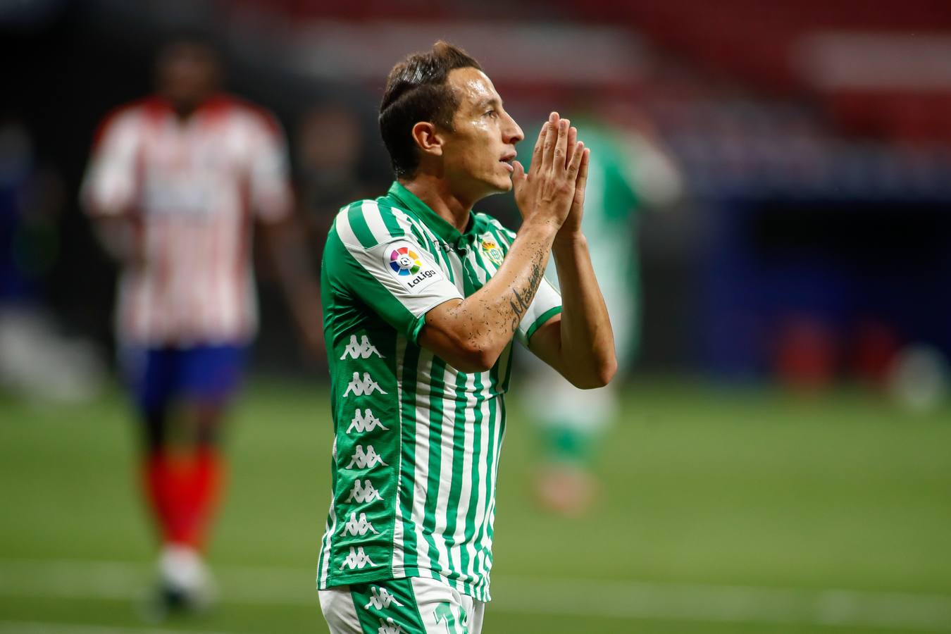 En imágenes, el encuentro entre el Atlético de Madrid y el Betis en el Wanda Metropolitano