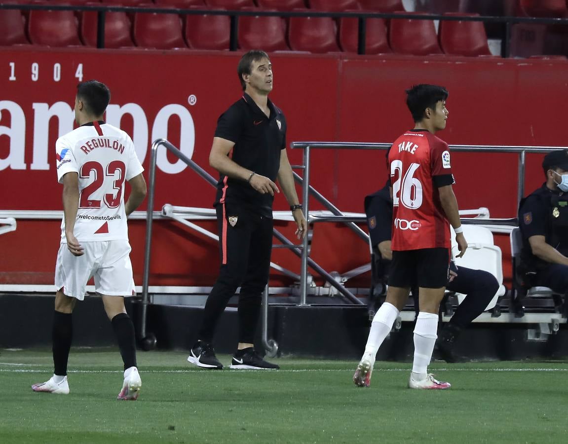 En imágenes, el encuentro entre el Sevilla FC y el Mallorca en el Sánchez Pizjuán