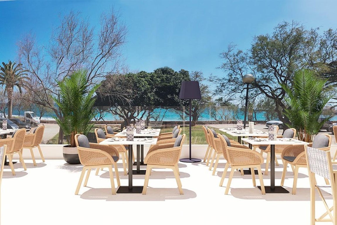 MIM Mallorca posee un lujoso restaurante a pie de playa y un lounge bar en la azotea con unas vistas privilegiadas de la isla en el que se puede degustar cocina mediterránea fusionada con platos típicos de otras culturas. La decoración, cuidada al detalle, es otro de sus puntos clave.