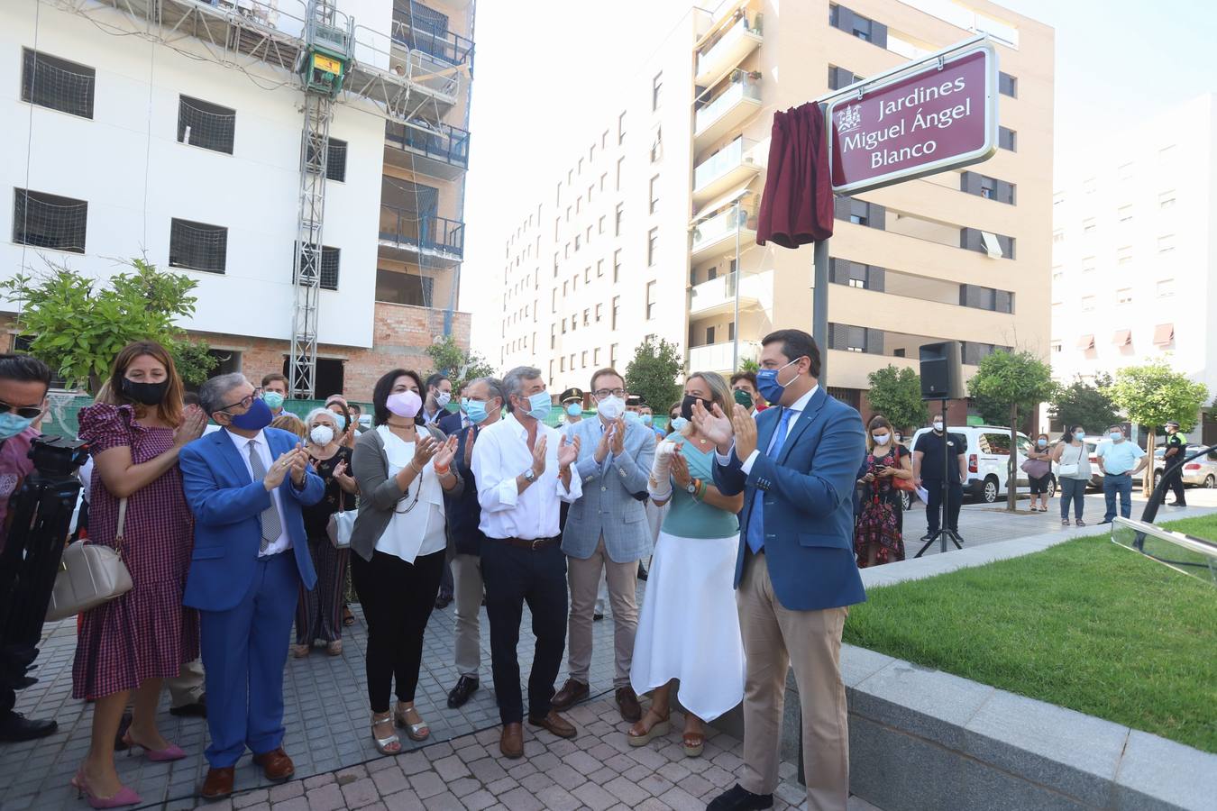 El homenaje a Miguel Ángel Blanco en Córdoba, en imágenes