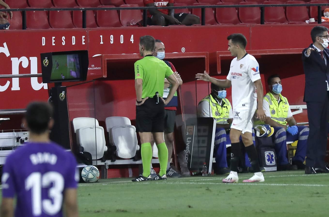 En imágenes, el encuentro entre el Sevilla FC y el Mallorca en el Sánchez Pizjuán