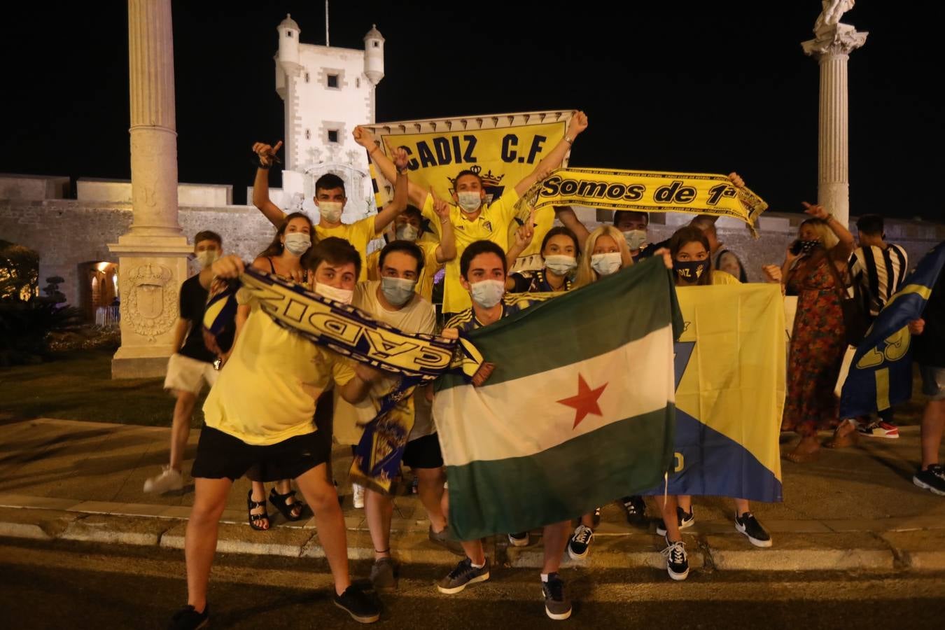 FOTOS: Cádiz celebra el ansiado ascenso de su equipo a la Primera División