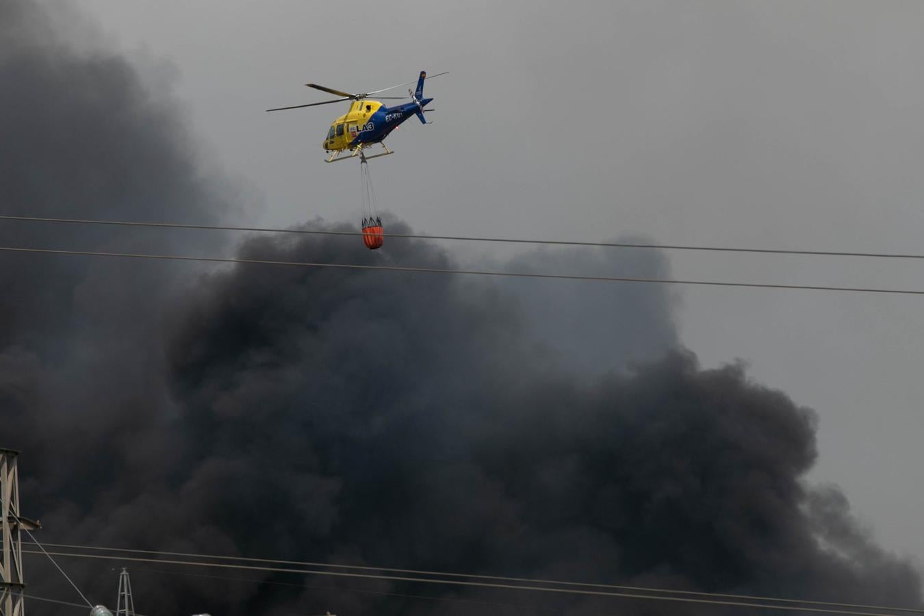 El incendio en Las Quemadillas de Córdoba, en imágenes