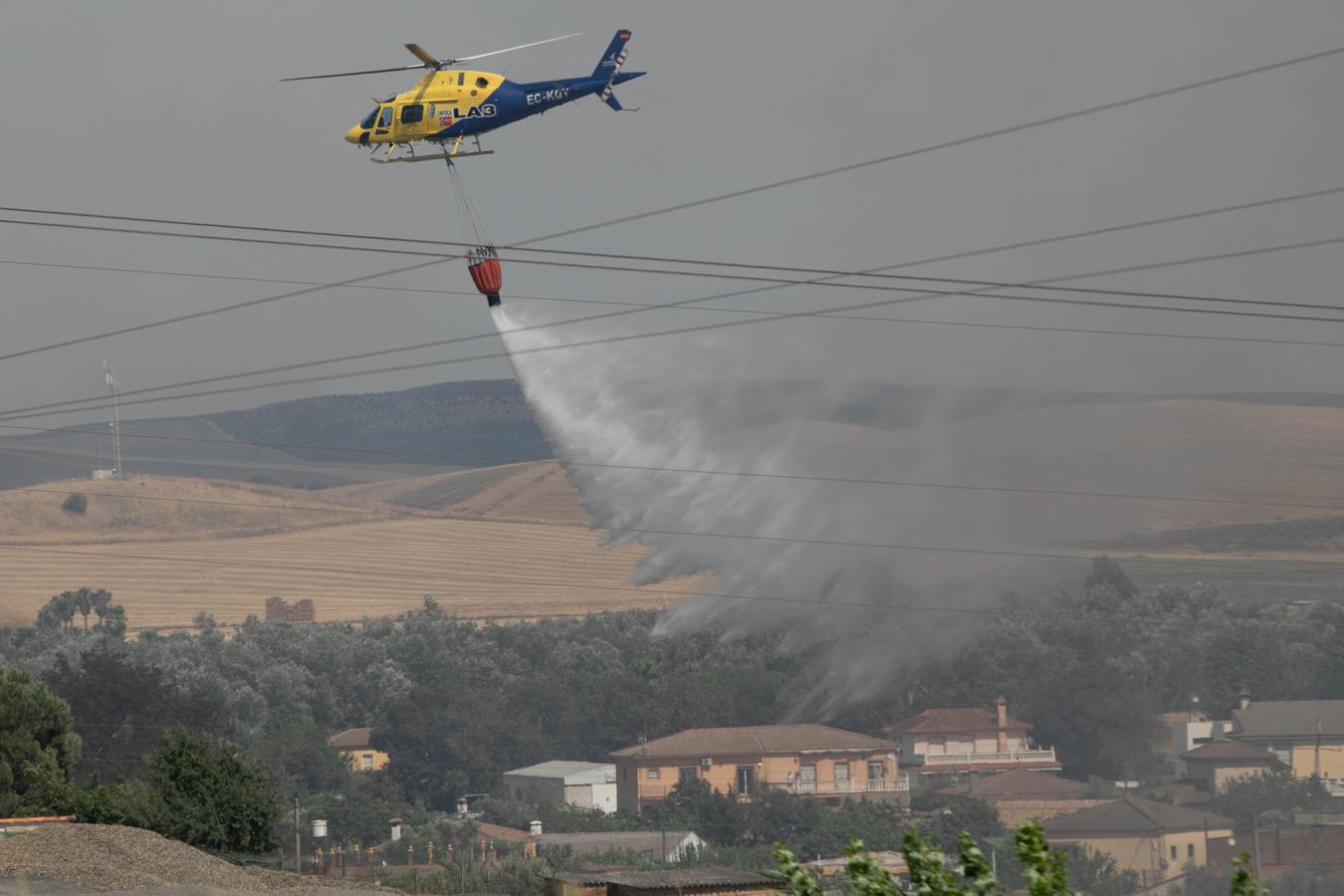 El incendio en Las Quemadillas de Córdoba, en imágenes