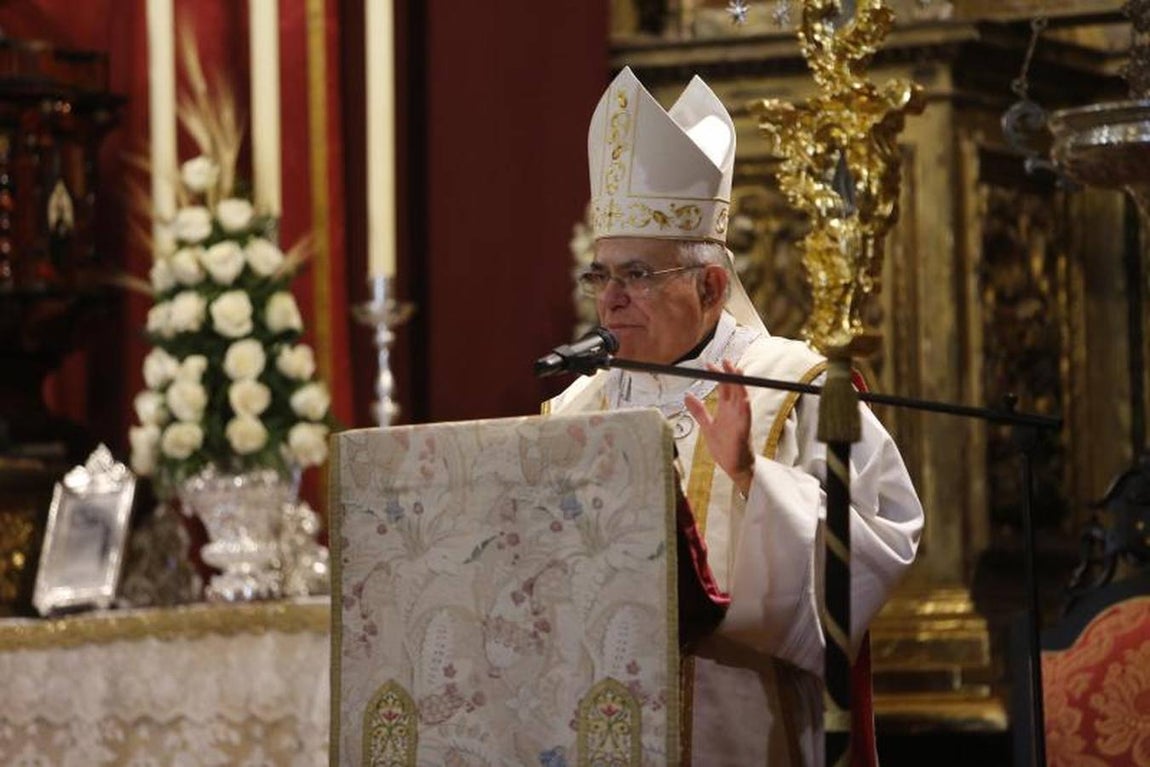 La misa del obispo de Córdoba en San Cayetano, en imágenes