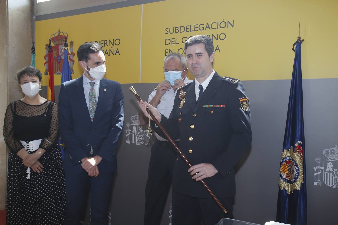 La toma de posesión del nuevo comisario jefe de la Policía Nacional en Córdoba, en imágenes