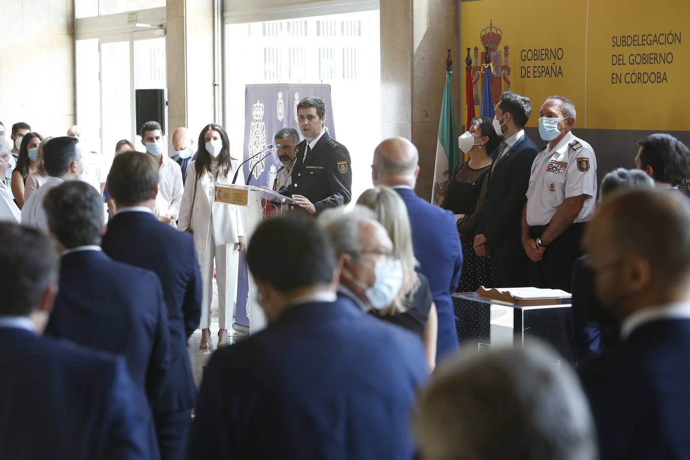 La toma de posesión del nuevo comisario jefe de la Policía Nacional en Córdoba, en imágenes