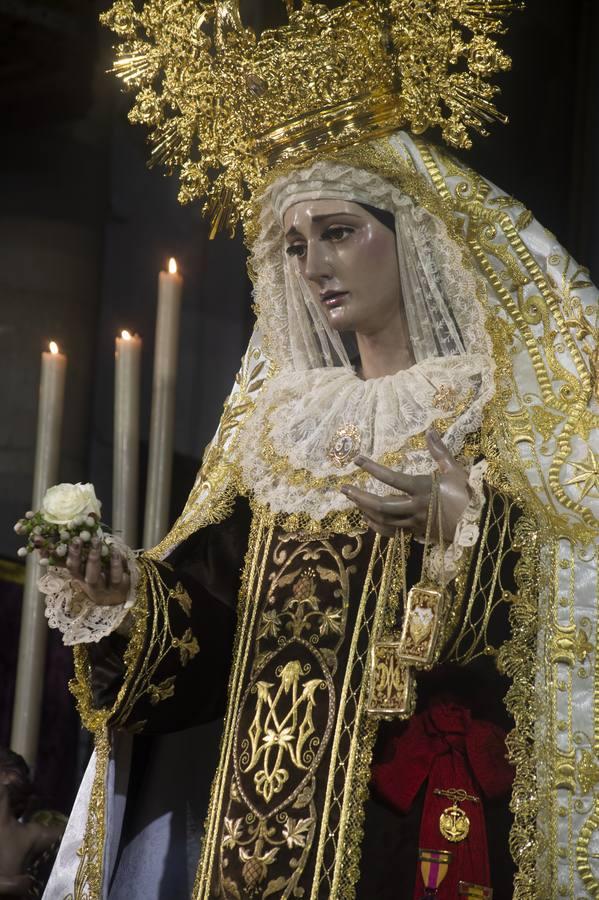 Las imágenes del acto de veneración de la Virgen del Carmen