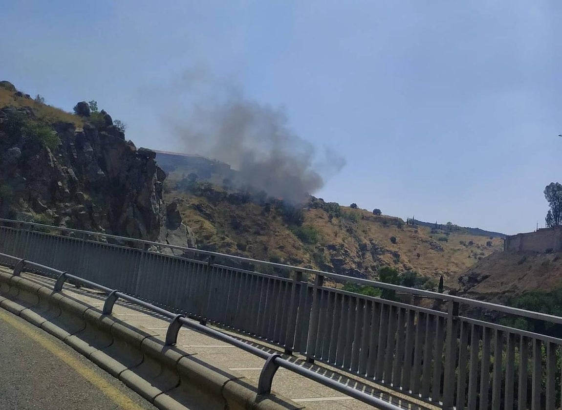 El incendio del Valle, en imágenes