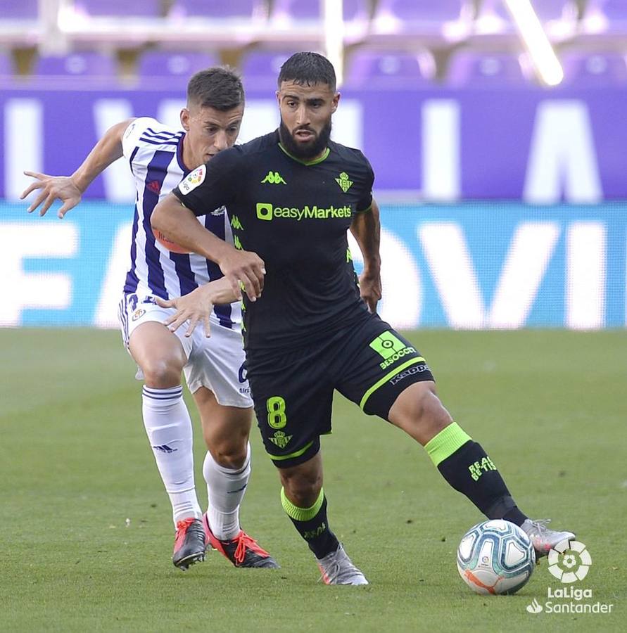 Las mejores imágenes del encuentro entre el Real Valladolid y el Real Betis Balompié