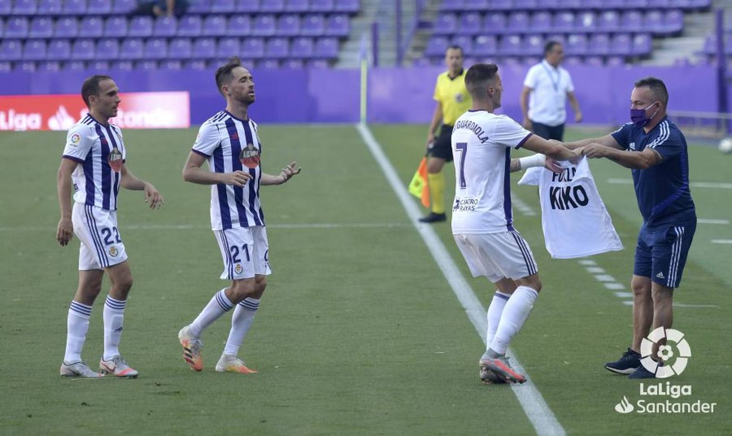 Las mejores imágenes del encuentro entre el Real Valladolid y el Real Betis Balompié