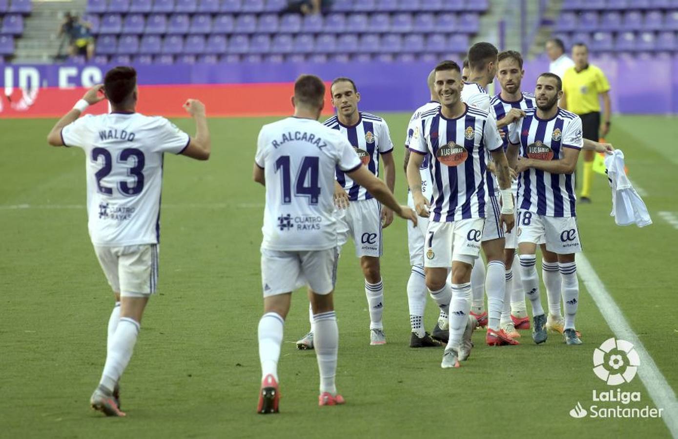 Las mejores imágenes del encuentro entre el Real Valladolid y el Real Betis Balompié