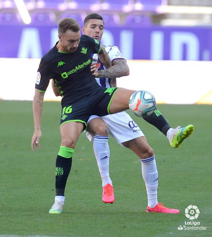 Las mejores imágenes del encuentro entre el Real Valladolid y el Real Betis Balompié