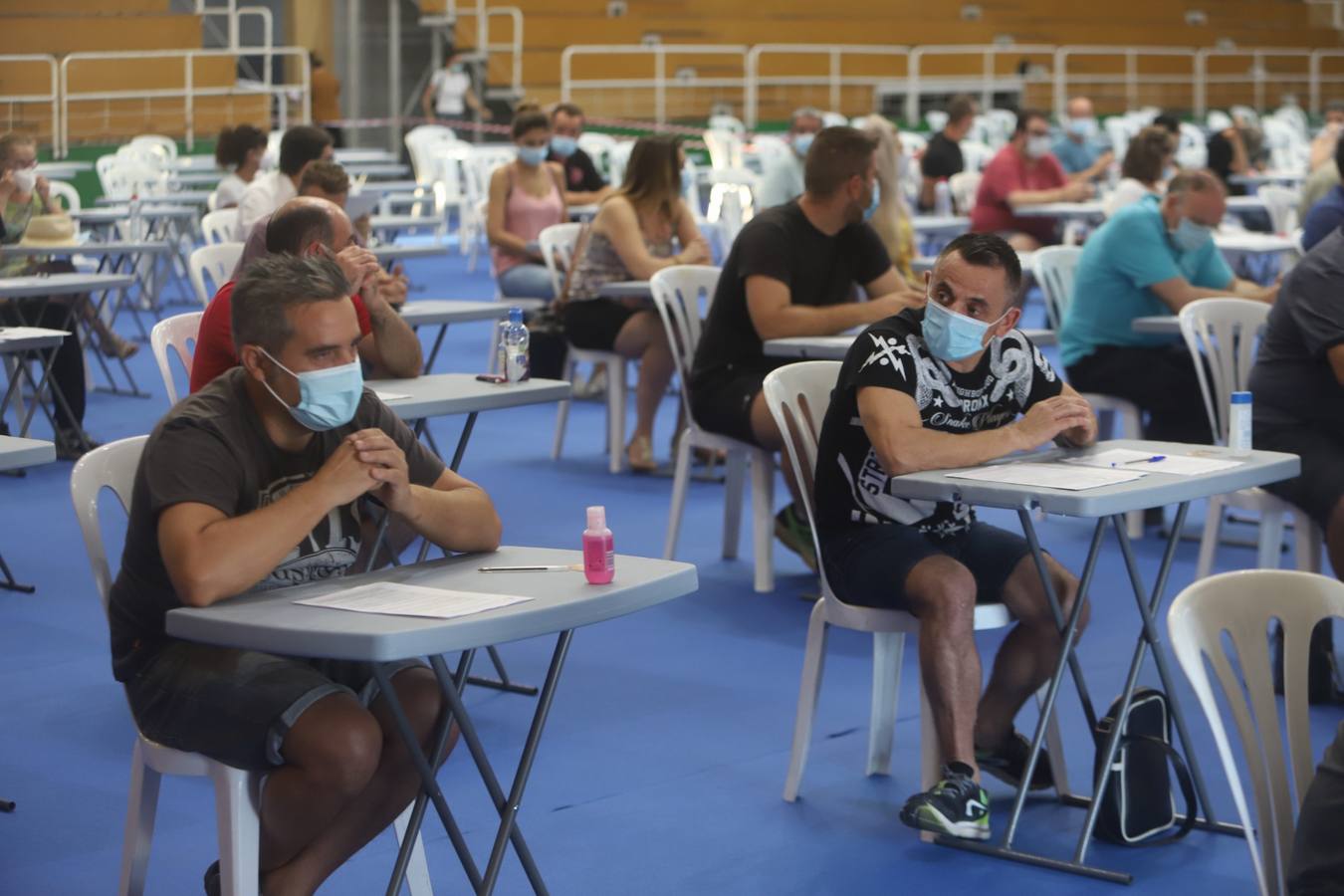 En imágenes, las oposiciones a peón de limpieza de Sadeco con más de cinco mil aspirantes