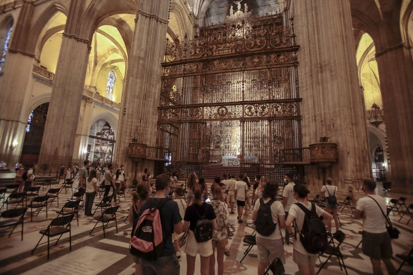 Reapertura de la Catedral de Sevilla a la visita cultural en grupos