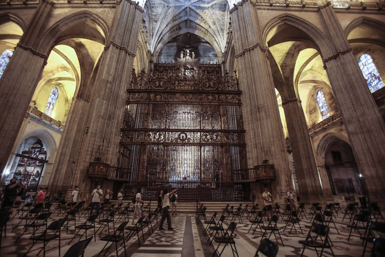 Reapertura de la Catedral de Sevilla a la visita cultural en grupos