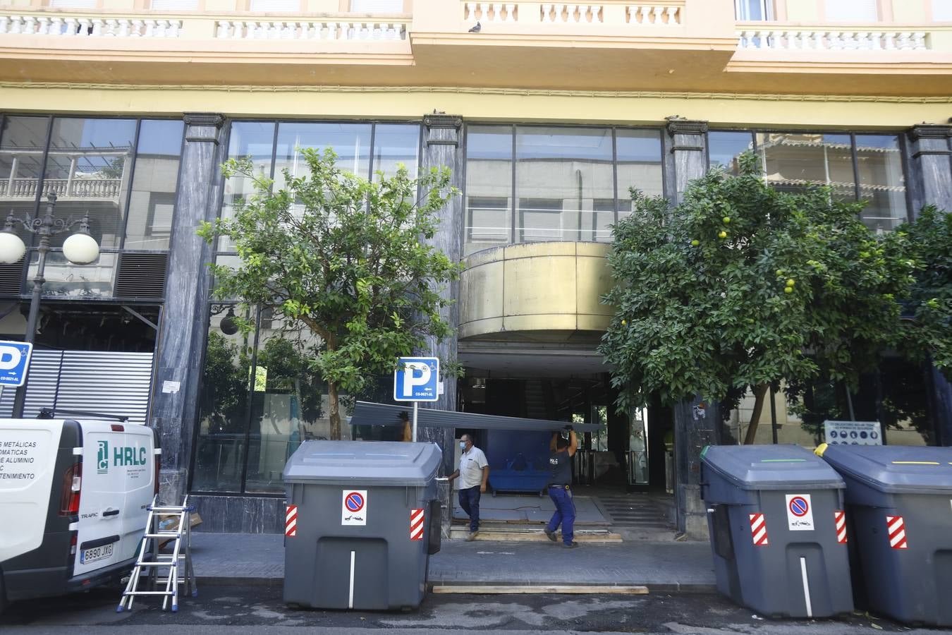 Las obras del nuevo supermercado Aldi en el Centro de Córdoba, en imágenes