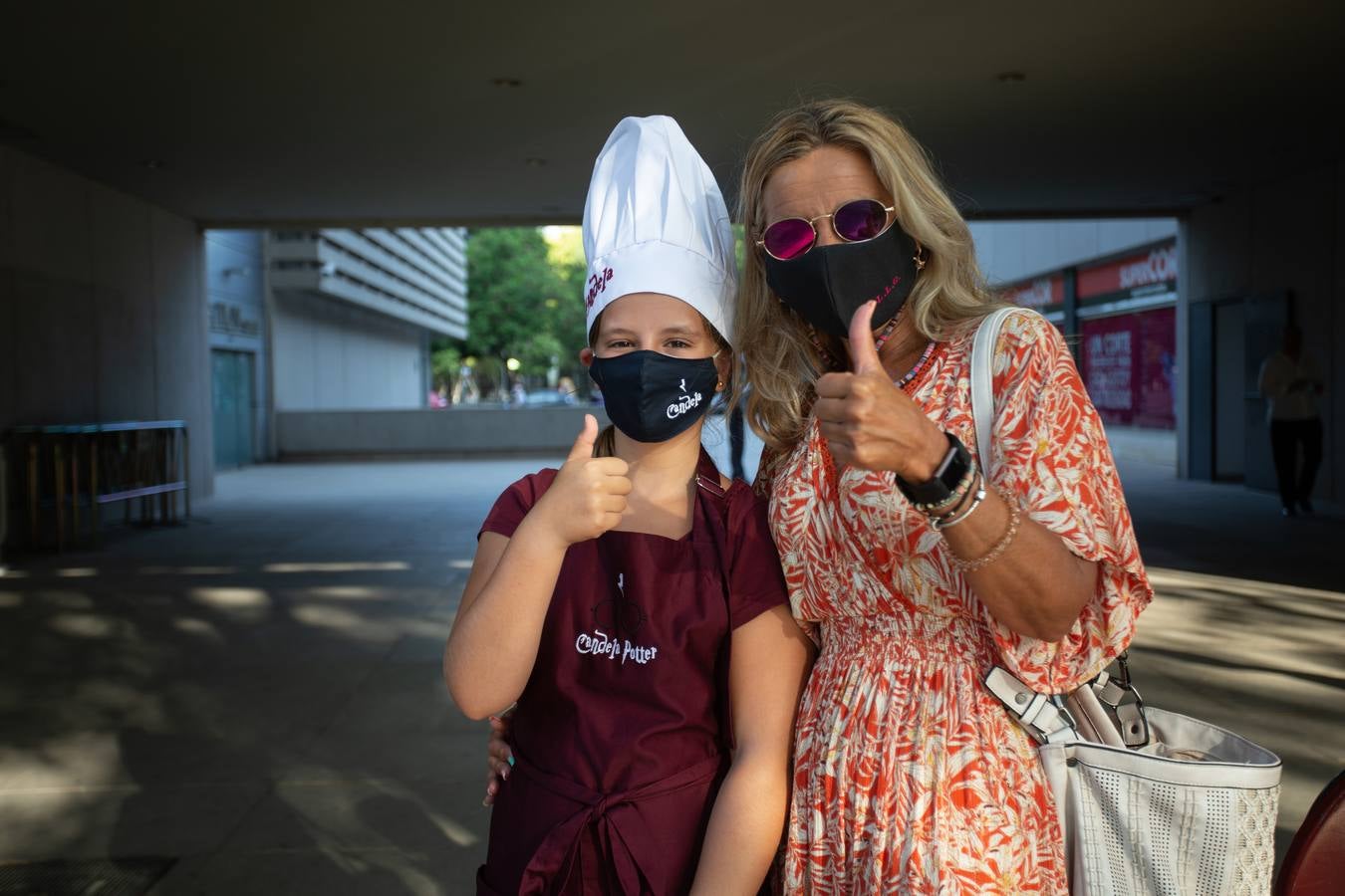 En imágenes, el casting de «MasterChef Junior» en Sevilla