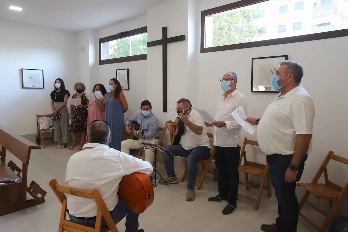 La bendición de la nueva iglesia del Beato Cristóbal de Santa Catalina, en imágenes