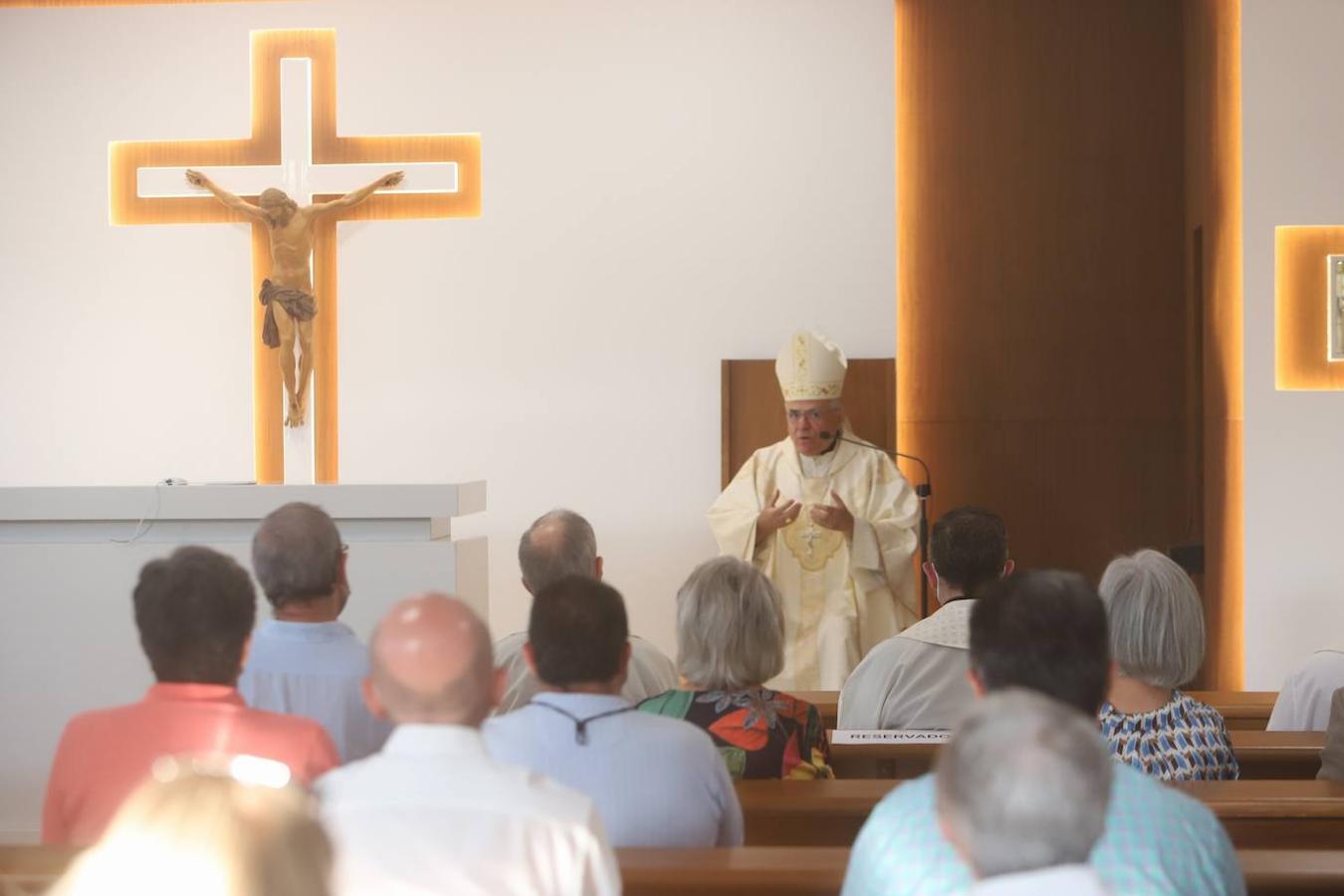 La bendición de la nueva iglesia del Beato Cristóbal de Santa Catalina, en imágenes