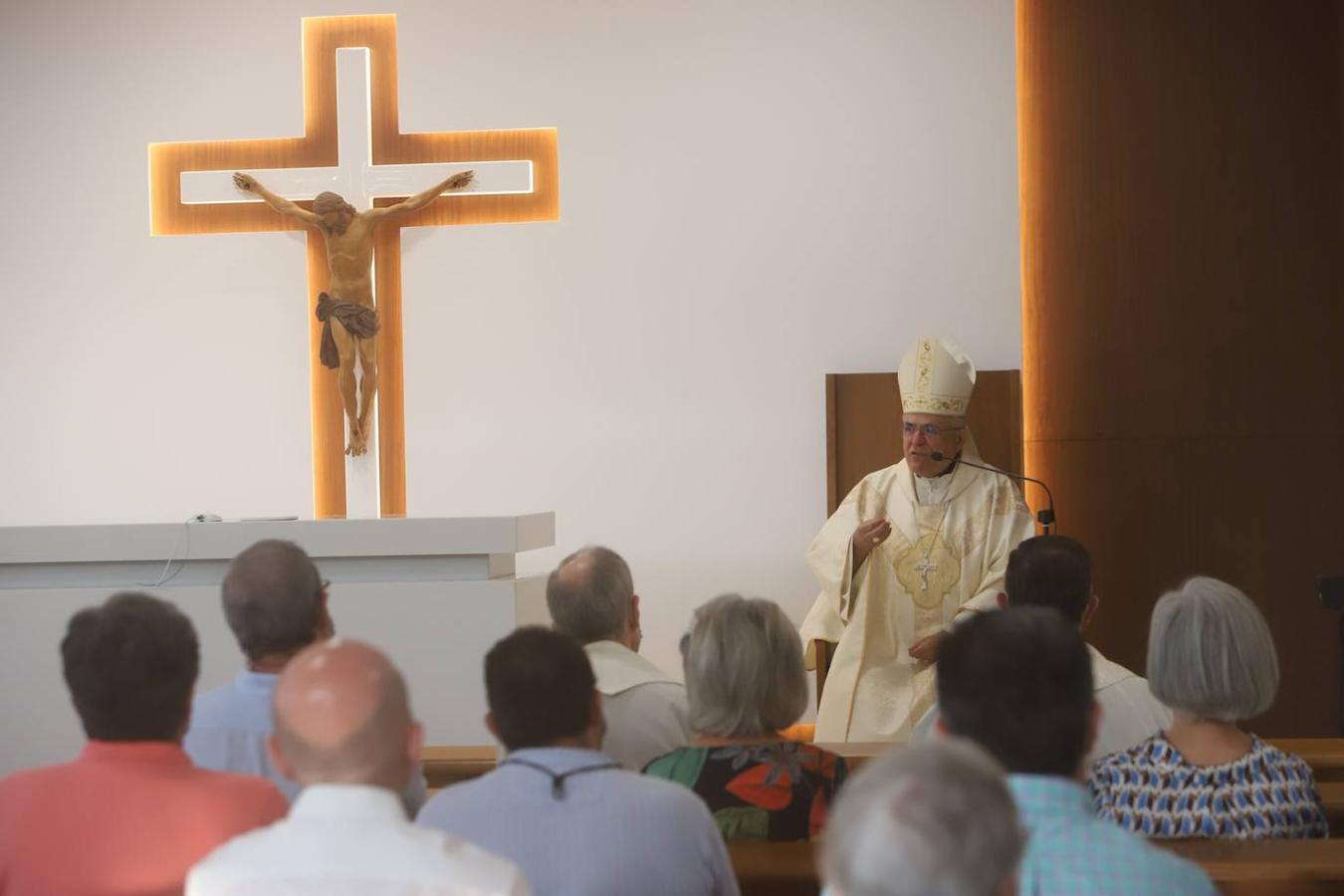 La bendición de la nueva iglesia del Beato Cristóbal de Santa Catalina, en imágenes