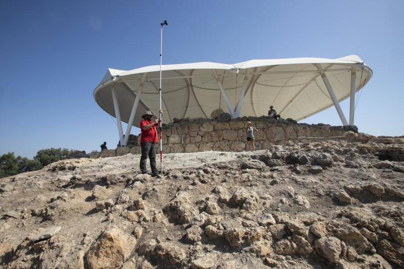 El yacimiento íbero del Cerro de la Merced en Cabra, en imágenes