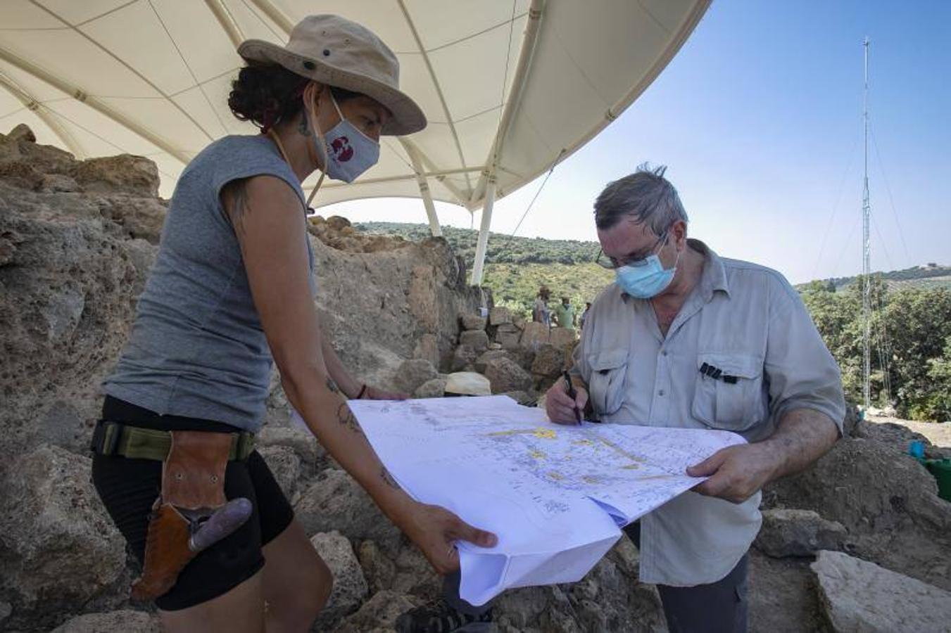 El yacimiento íbero del Cerro de la Merced en Cabra, en imágenes