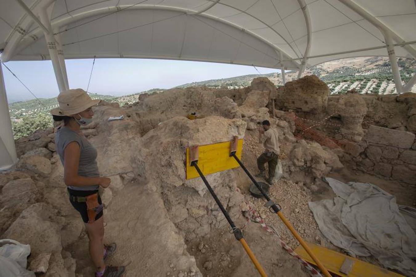 El yacimiento íbero del Cerro de la Merced en Cabra, en imágenes