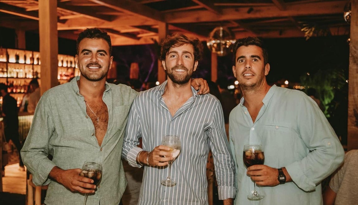 Luis Benítez, Javier Fernández y Pablo Fernández.. 