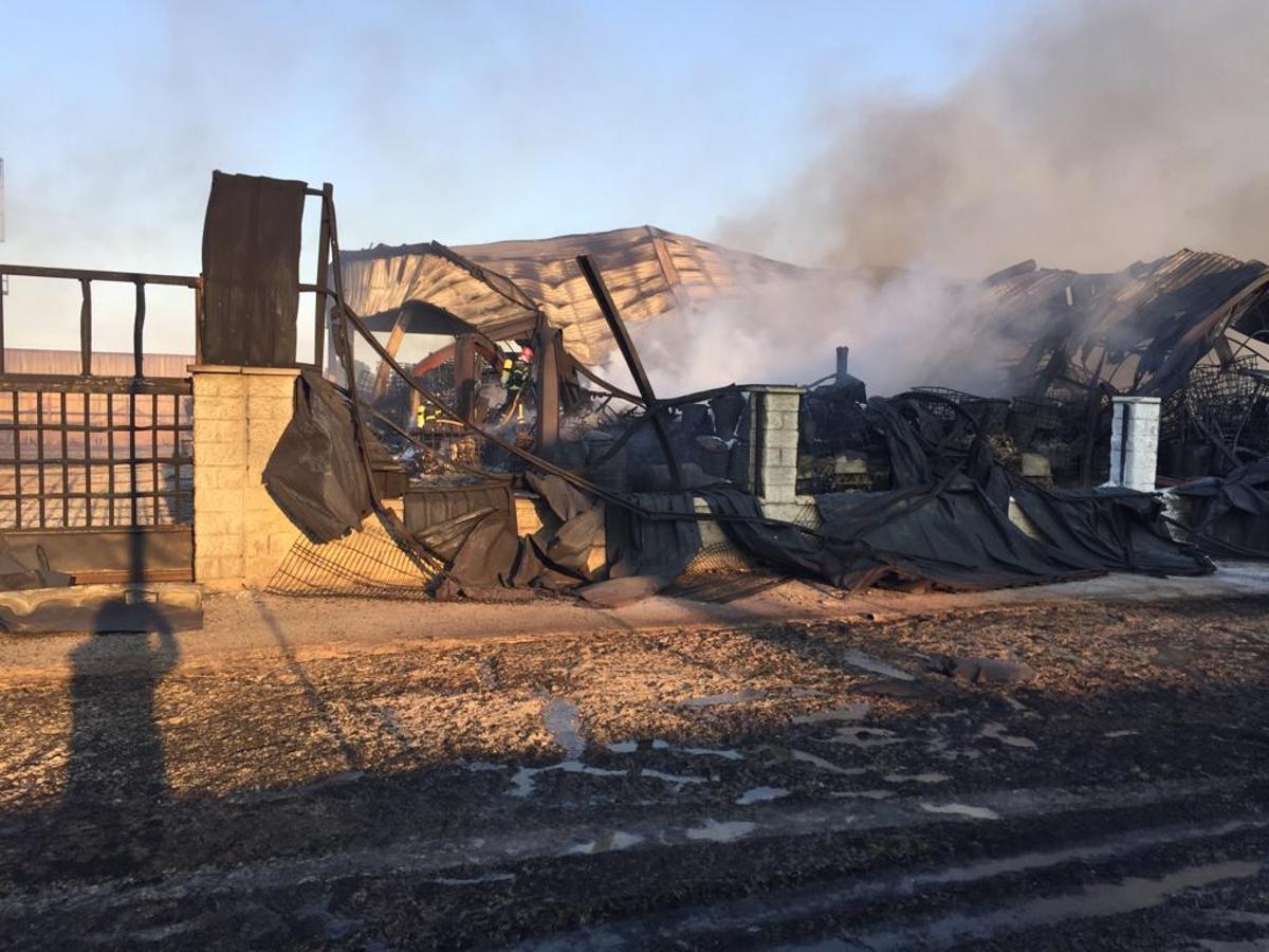 Las instalaciones han quedado completamente destrozadas. 