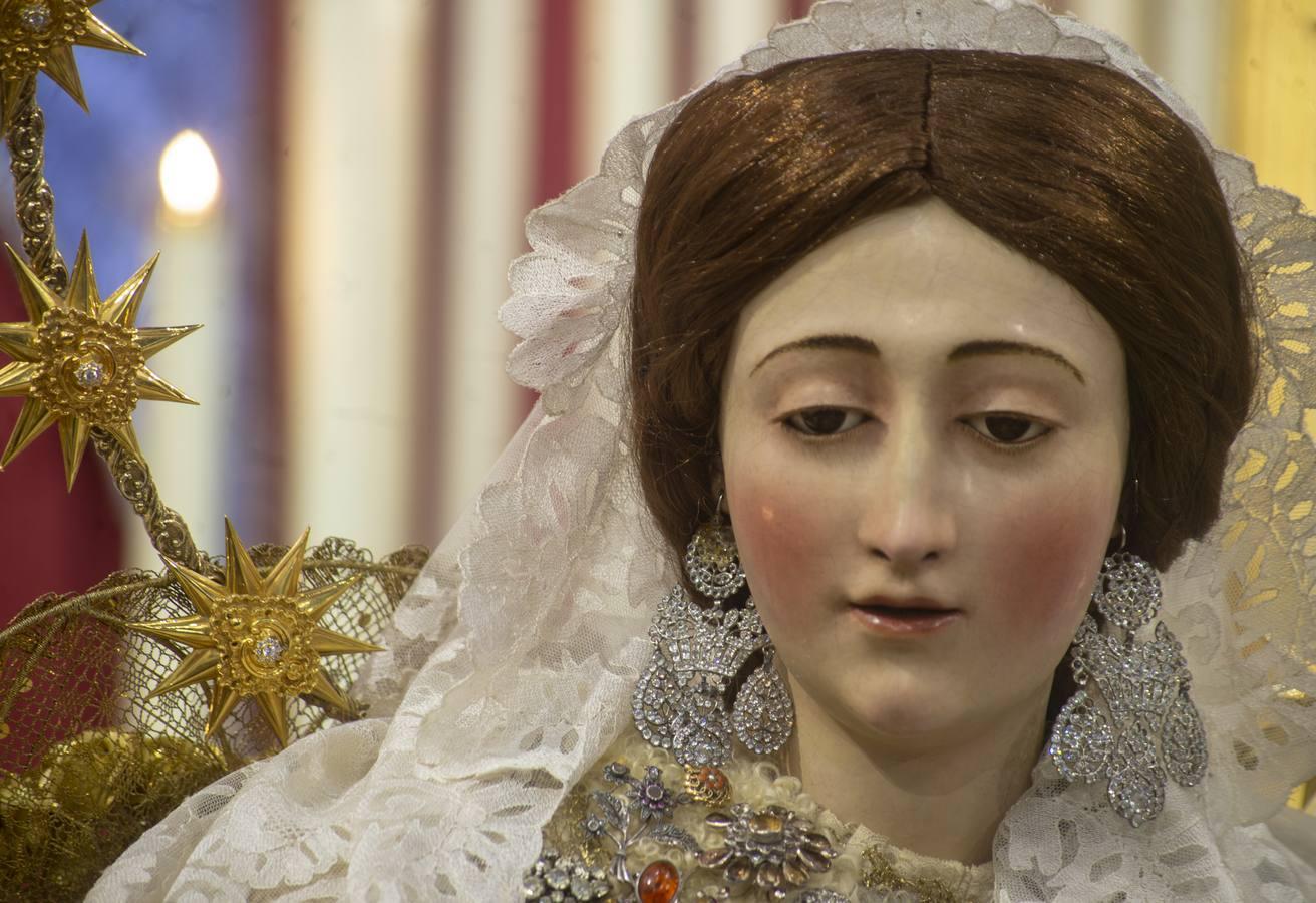 Las imágenes de la Pastora de Santa Marina tras su restauración