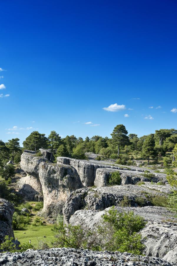 Las Majadas: cerca del refugio de los osos. Un piasaje impactante en la provincia de Cuenca, cerca del municipio de Las Majadas y del Parque Cinegético el Hosquillo, un destino perfecto para ir en familia a ver lobos, osos, ciervos, corzos, cabras monteses y jabalís
