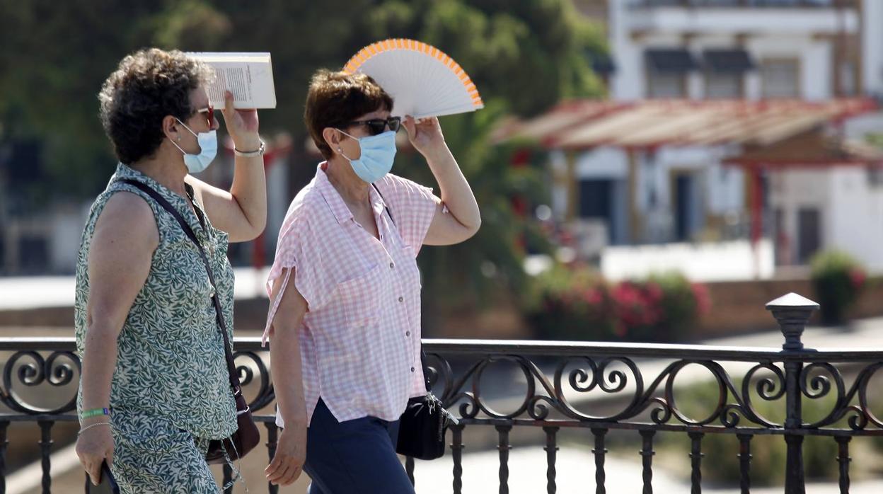 Un fin de semana de excesivo calor en Sevilla