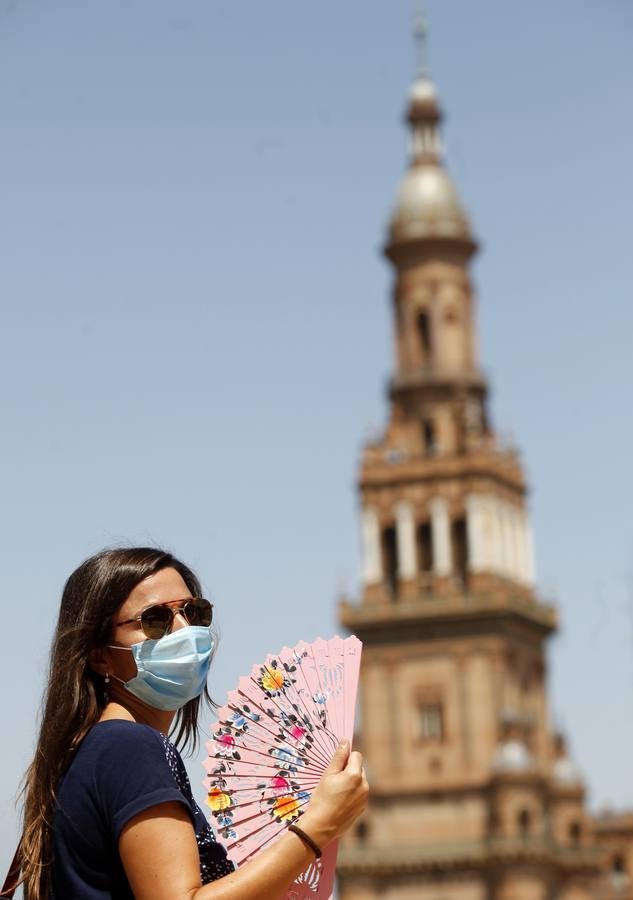 Un fin de semana de excesivo calor en Sevilla