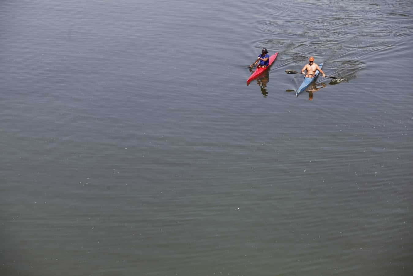 Un fin de semana de excesivo calor en Sevilla