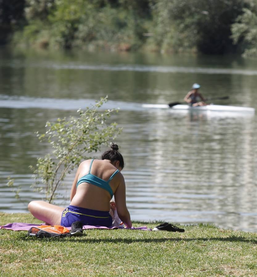 Un fin de semana de excesivo calor en Sevilla