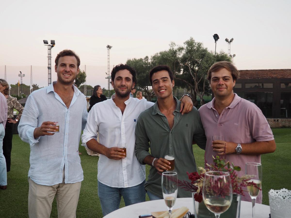 Thomas Pettersen, Miguel Divasson, Javier López y Álvaro Valero