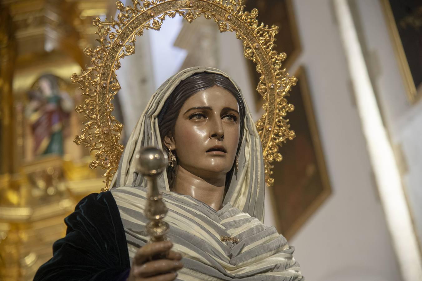 Las imágenes del acto de veneración de Santa Marta