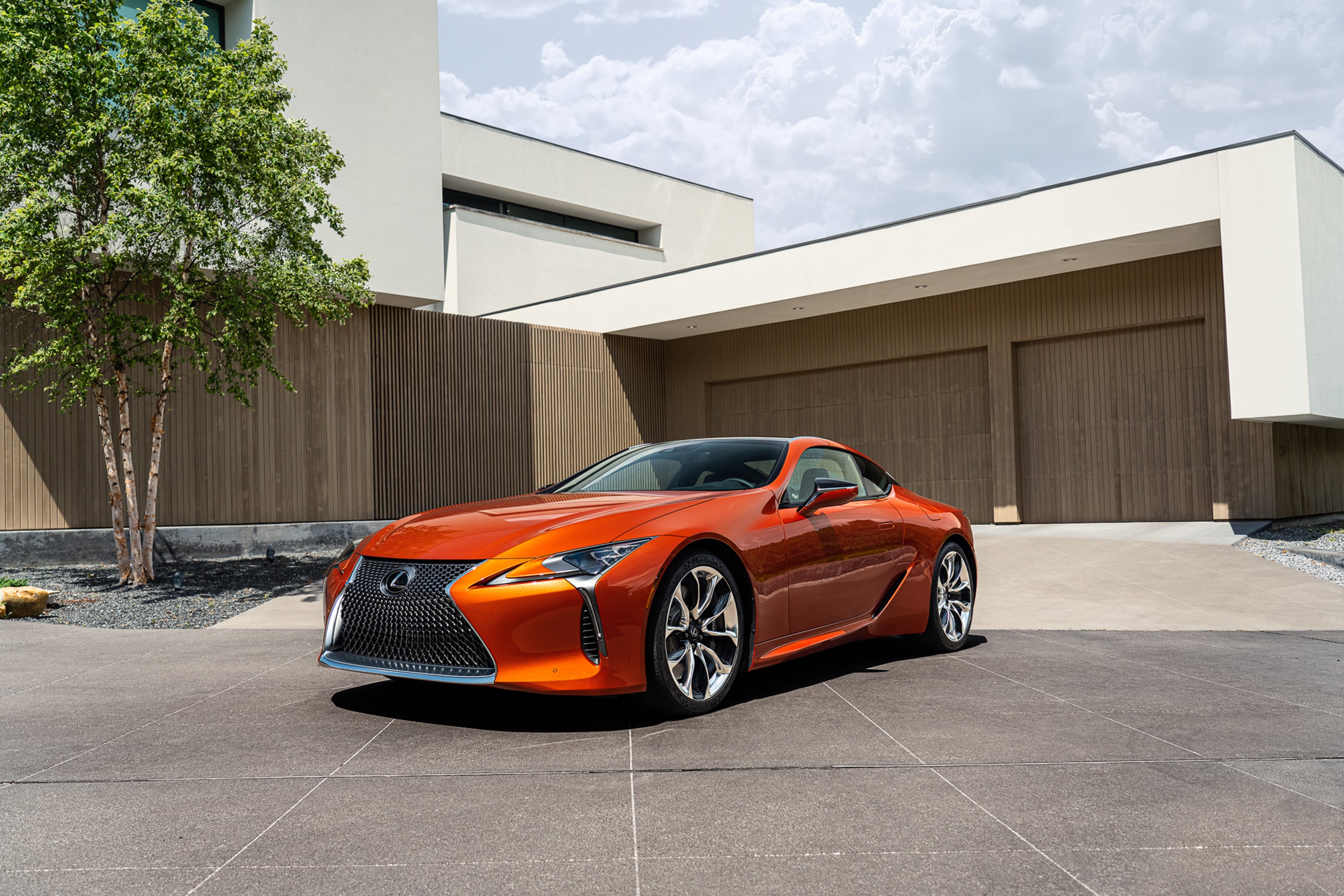 Fotogalería: Lexus LC 500h Naranja Carnelian