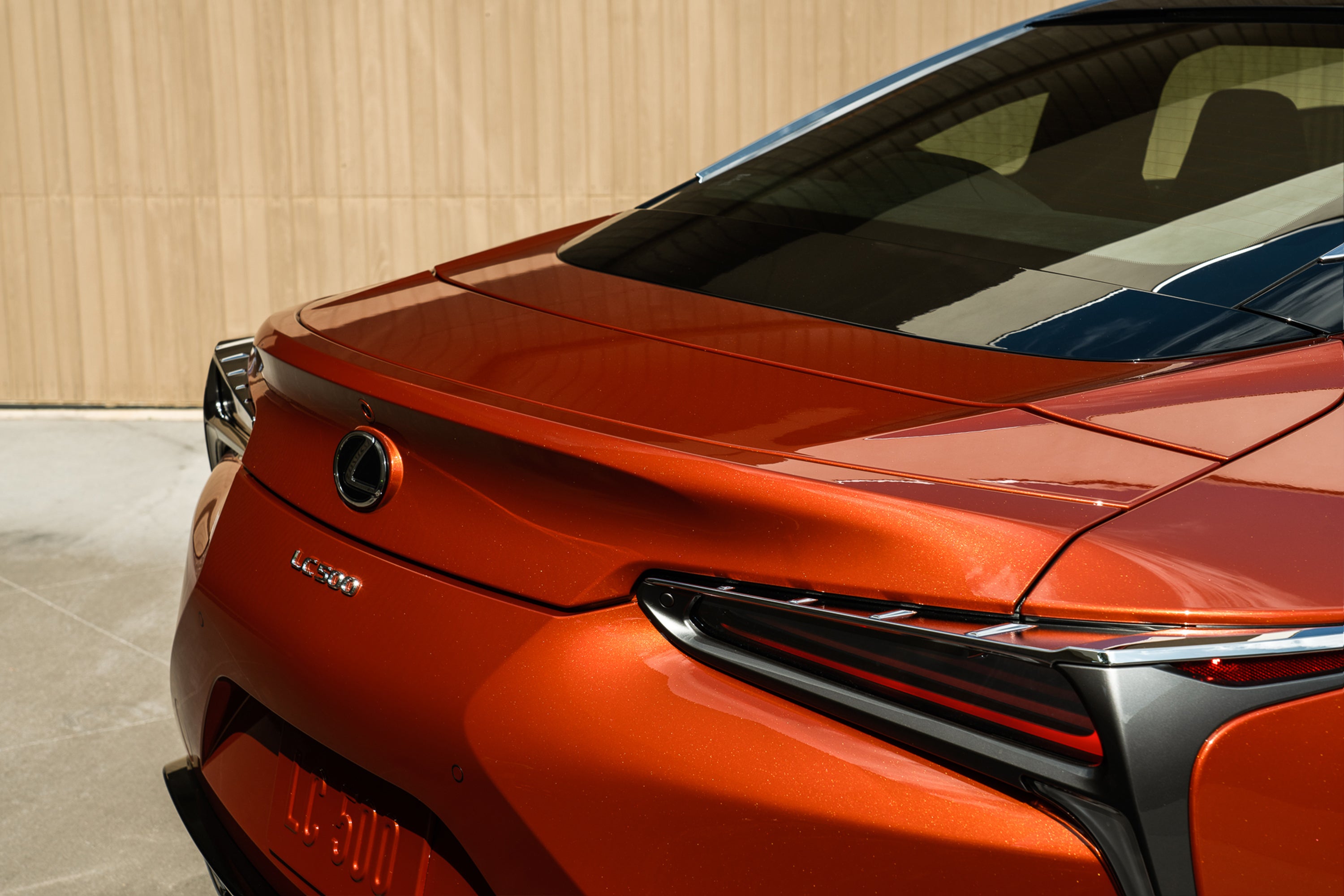 Fotogalería: Lexus LC 500h Naranja Carnelian