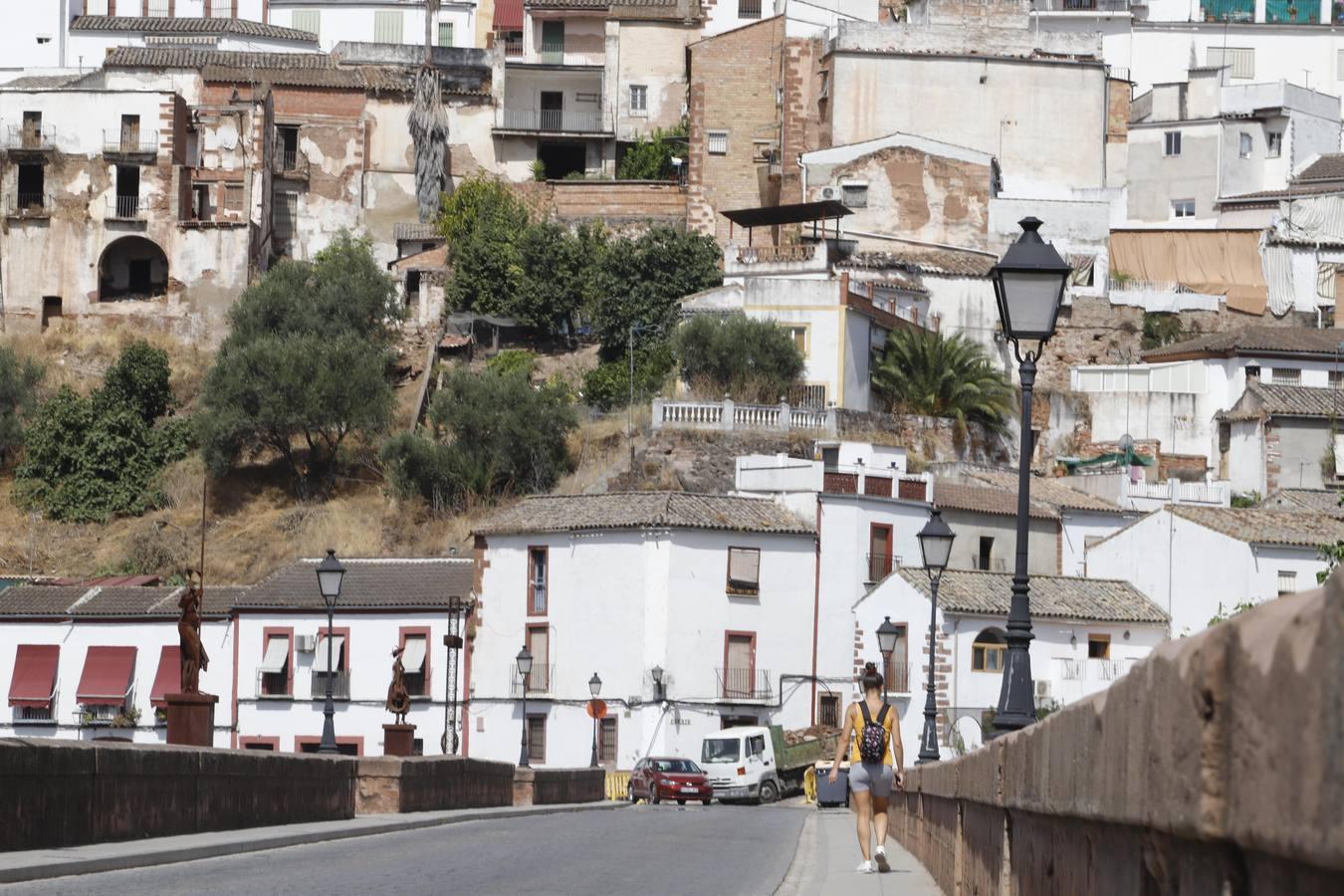 La ola de calor de Montoro, en imágenes