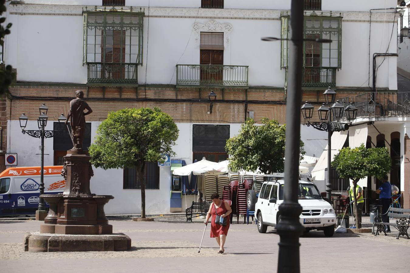 La ola de calor de Montoro, en imágenes