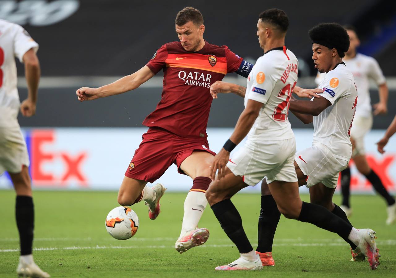 Las mejores imágenes del Sevilla FC - AS Roma de octavos de final