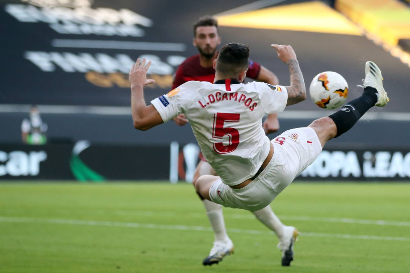 Las mejores imágenes del Sevilla FC - AS Roma de octavos de final