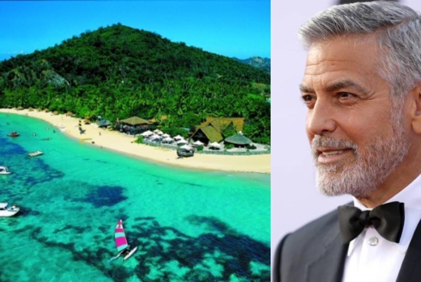 George Clooney. Tras contraer matrimonio con Amal Clooney, el actor ha pisado varias islas privadas, y aunque aún no ha adquirido ninguna, sí que se ha animado a alquilarlas. ¿La última? En una de las Figi, la cual reservó por cerca de 2 millones de euros y un servicio a su entera disposición para que todo estuviera a pedir de boca.